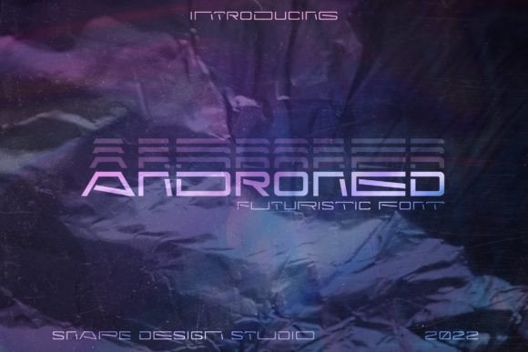 Androned: A Modern Display Font for Future-Forward Web Design