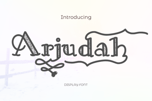 Arjudah Font: A Modern Handwriting Typeface for Branding