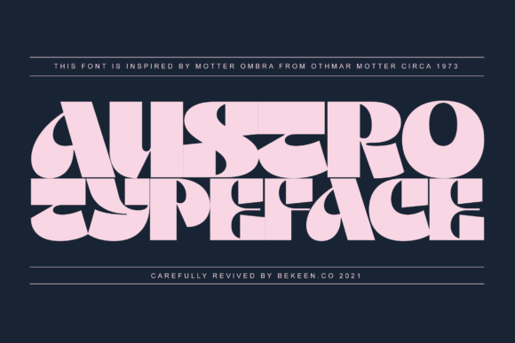 Austro: The Display Font That Elevates Small Business Branding