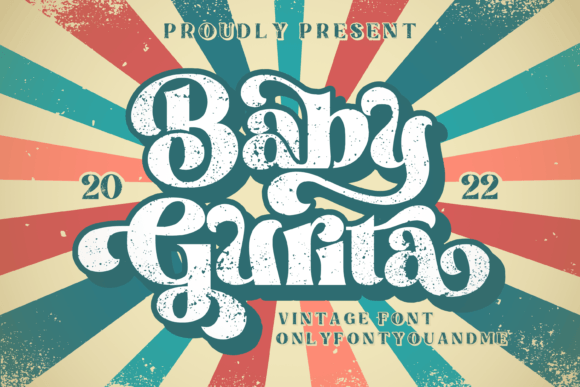 Baby Gurita: The Retro Display Font for Viral Branding