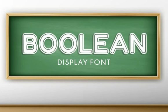 Boolean Display Font Review for Makers and Sellers