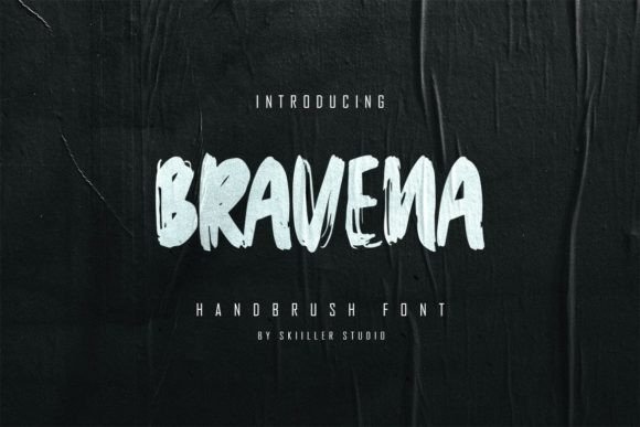 Bravena: The Modern Display Font for Bold Branding