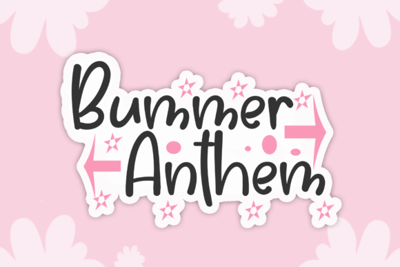 Bringing Bummer Anthem Display Fonts to Life in Your Shop