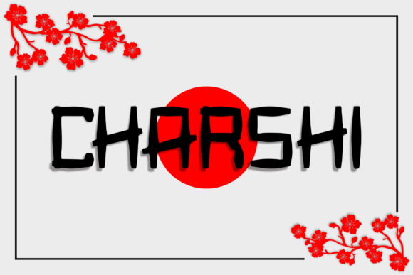 Charshi: The Modern Display Font for Bold Branding