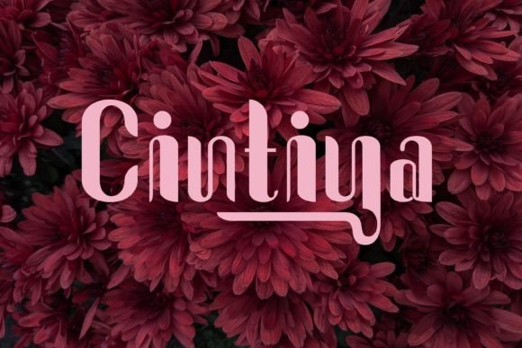 Cintiya: The Perfect Display Font for Handmade Brands