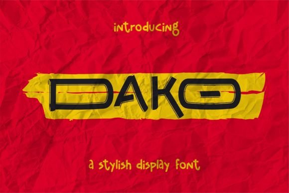 Dako Font Review: Elegant Display Typography for Branding
