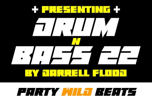 Drum N Bass 22: A Bold Display Font for Modern Web Design