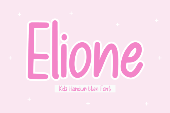 Elione: A Modern Display Font for Web Design