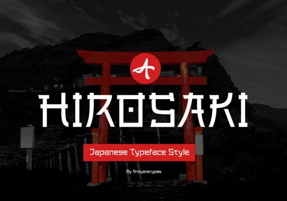 Hirosaki: The Bold Display Font for Japanese-Inspired Brands