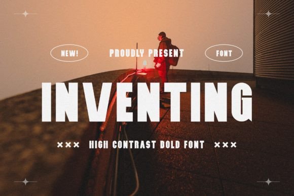 Inventing Font: A Bold Display Typeface for Modern Web Design