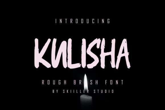 Kulisha Font Review: A Textured Display for Bold Branding