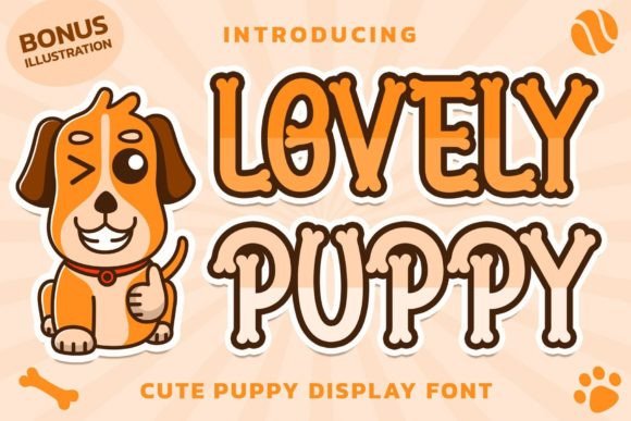 Lovely Puppy: The Cute Display Font for Viral Campaigns