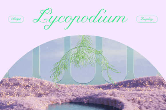 Lycopodium: A Copperplate Display Font for Web Design