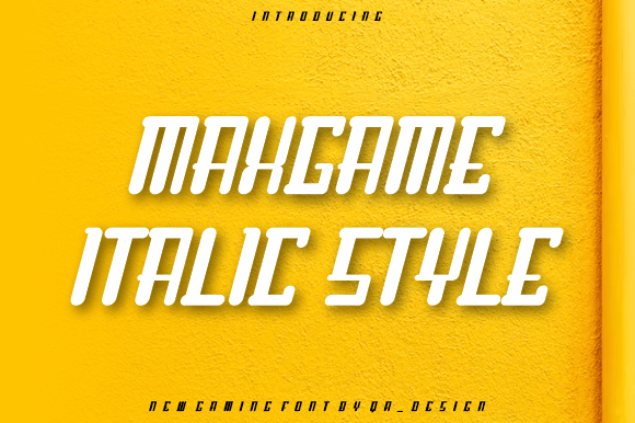 Maxgame: The Bold Display Font for Modern Branding