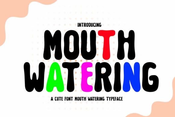Mouth Watering Font: A Sweet Upgrade for Food Brands