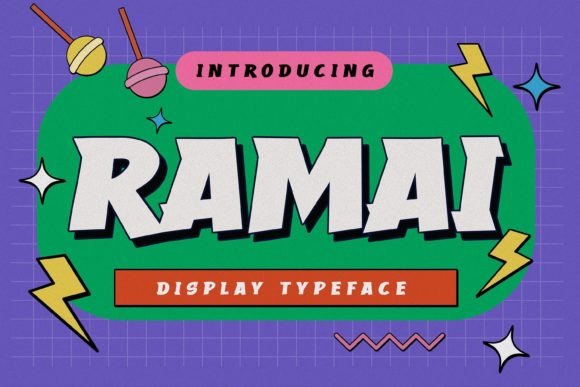 Ramai: A Natural Display Font for Campaigns