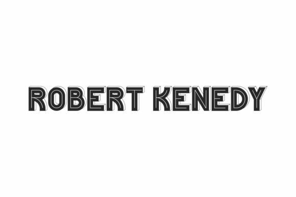 Robert Kenedy: A Display Font for Modern Editorial Design