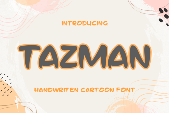 Tazman: A Chunky Display Font for Bold Maker Brands