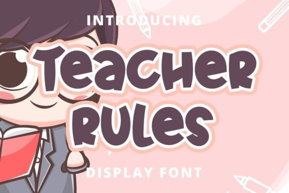 Teacher Ruler: The Perfect Display Font for Crafters