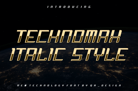 Technomax: The Bold Display Font for Scroll-Stopping Branding