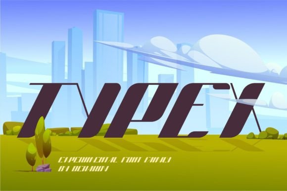 Typex V: A Quirky Display Font for Editorial Design