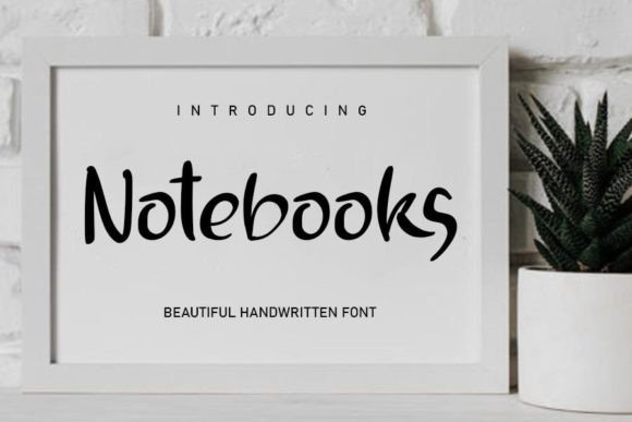Upgrade Your Brand with the Notebooks Display Font