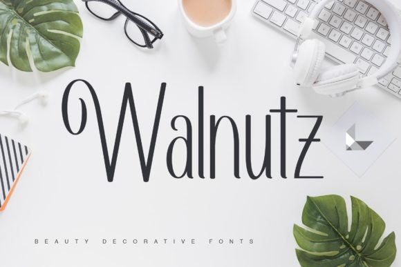Walnutz: The Elegant Display Font for Handmade Brands